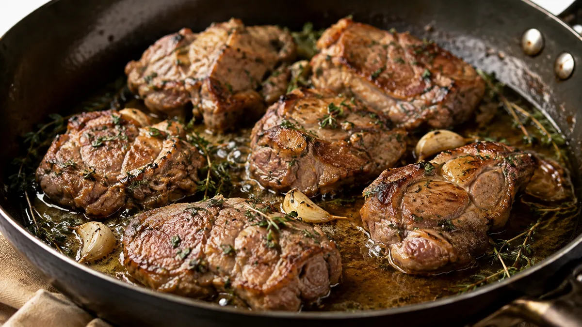 Schéma comparaison cuisson tendron de veau poele versus cocotte texture