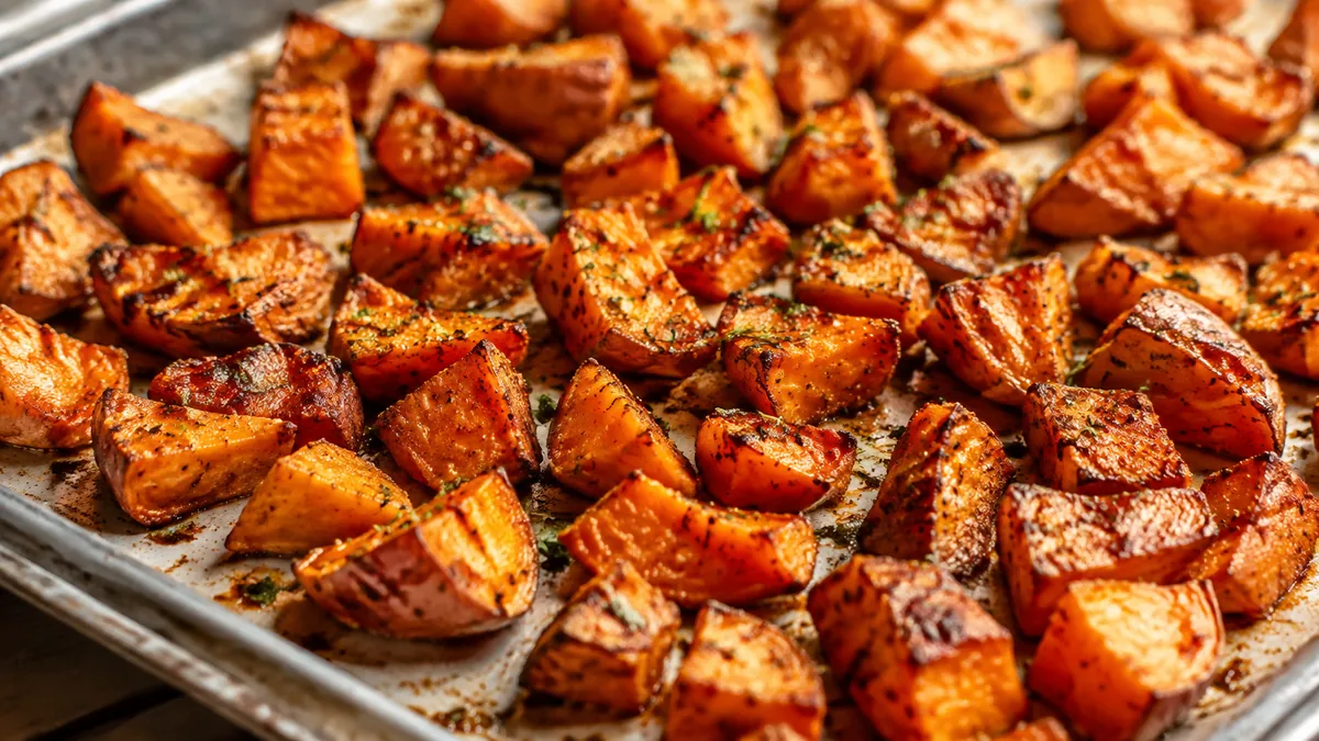 Comparatif des découpes et temps de cuisson de la patate douce