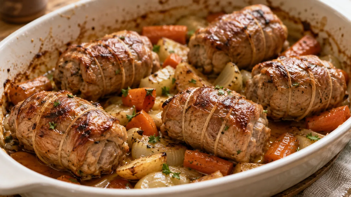 Tableau temps cuisson paupiettes de porc selon poids