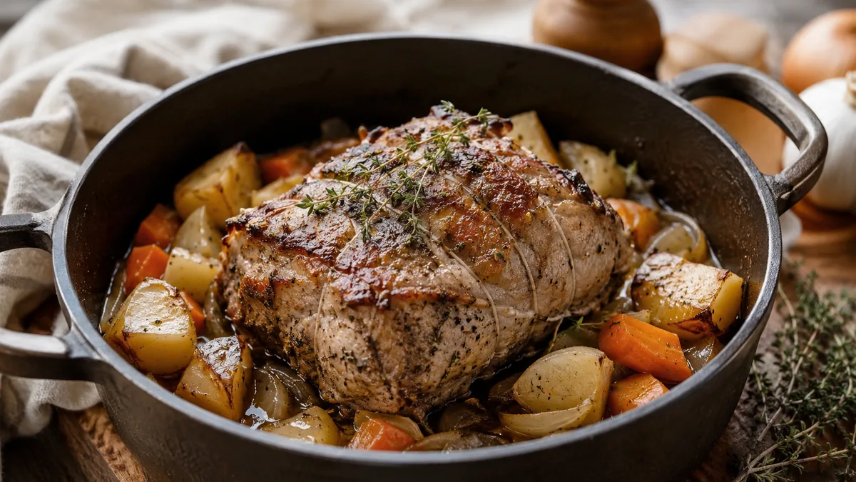 Temps de cuisson du rôti selon poids et type de cocotte