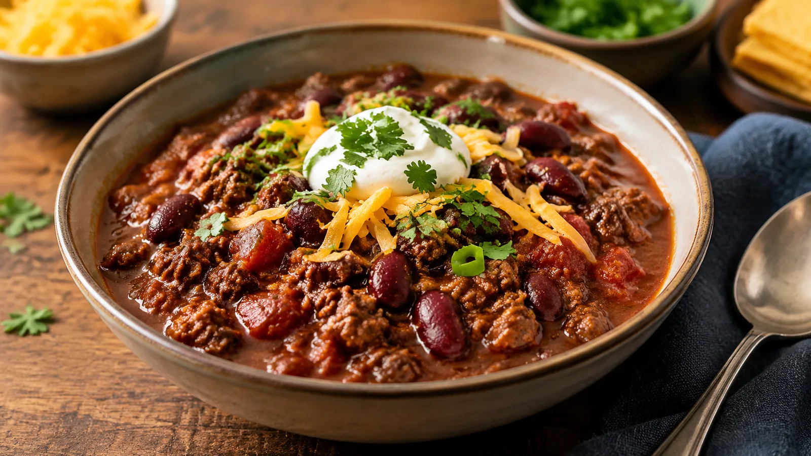 Chili cone carne epice : recette et mélange maison