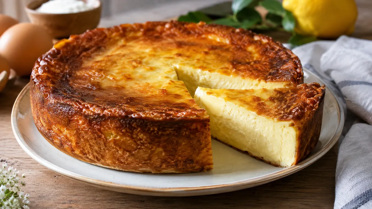 Repères visuels de cuisson du fiadone