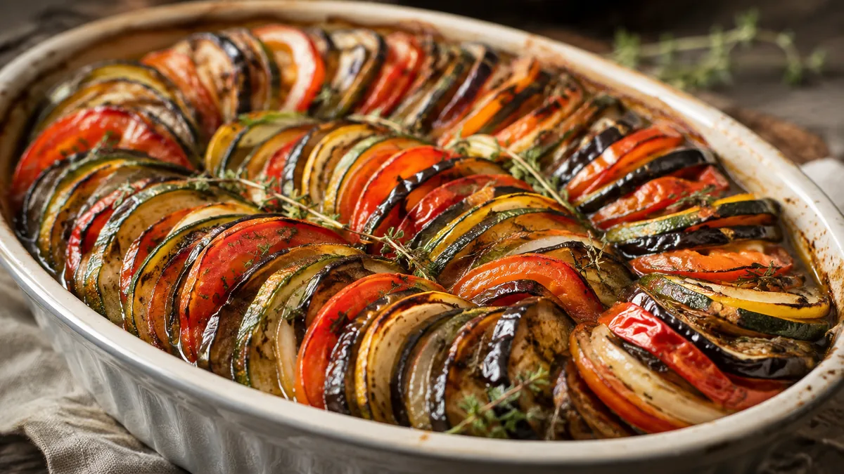 Températures et durées de cuisson du tian au four